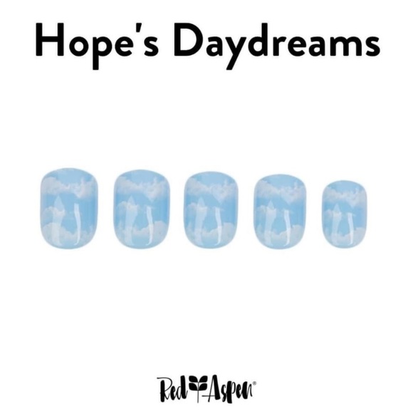☁️ Red Aspen Nail Dash: Hopes Daydreams Pop-on Manicure 💅 - Picture 6 of 17
